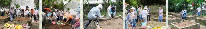 香港園藝學會與綠在大埔合作舉辦「森耕活動」